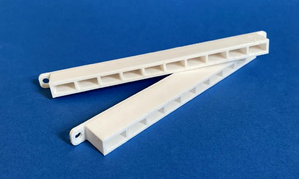 Přípravky pro testování konektorů výsledek 3D tisku